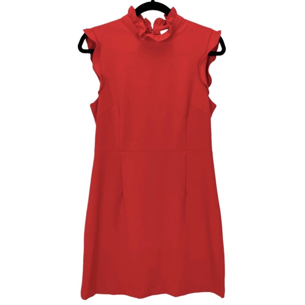 NWT JULIE BROWN NYC big apple red mini dress size 12